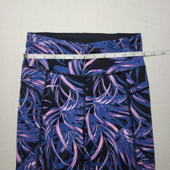 Sweaty Betty 7/8 length Neon Palm Leggings - Picture 8 of 12